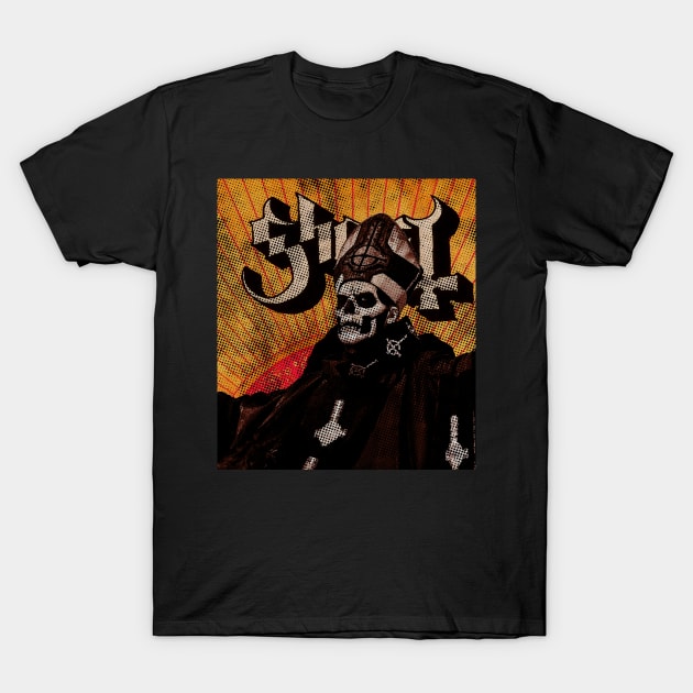 Papa Emeritus-The Pope of Ghost T-Shirt by Mysimplicity.art